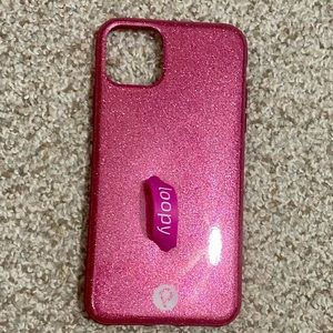 Loopy Case iPhone 11 Pro Max Sparkle Hot Pink